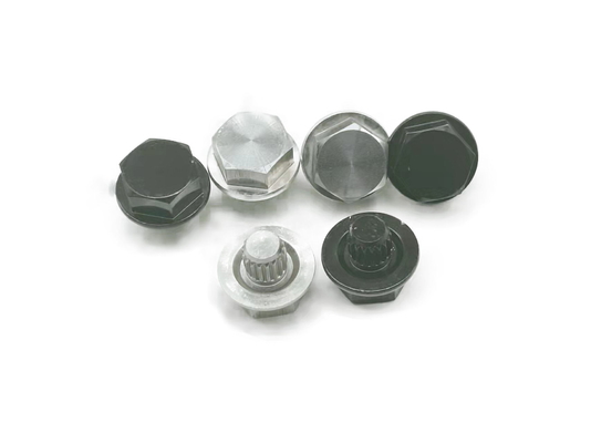 ANSI decorativo de alumínio fazendo à máquina dos pregos das partes 6063 do torno do CNC de 7x14mm