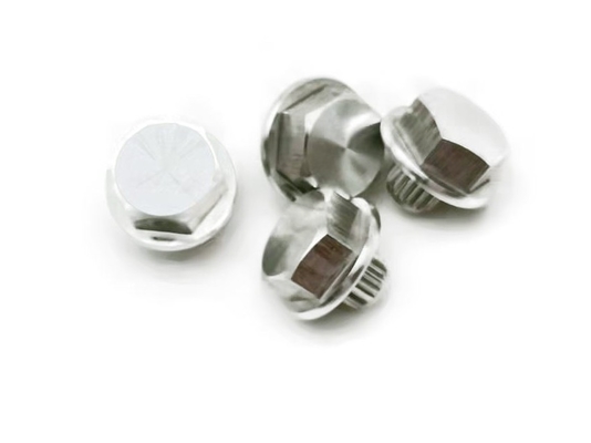 ANSI decorativo de alumínio fazendo à máquina dos pregos das partes 6063 do torno do CNC de 7x14mm