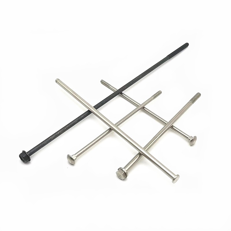 Parafusos de extensão do motor de parafuso extra-longo parafuso externo de flange hexagonal parafuso longo M6 * 200 parafuso longo para motor