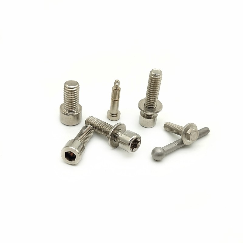 Fabricado sob medida 316L aço inoxidável parafusos de tomada hexagonal resistente à queda parafusos de tomada hexagonal parafusos de cola