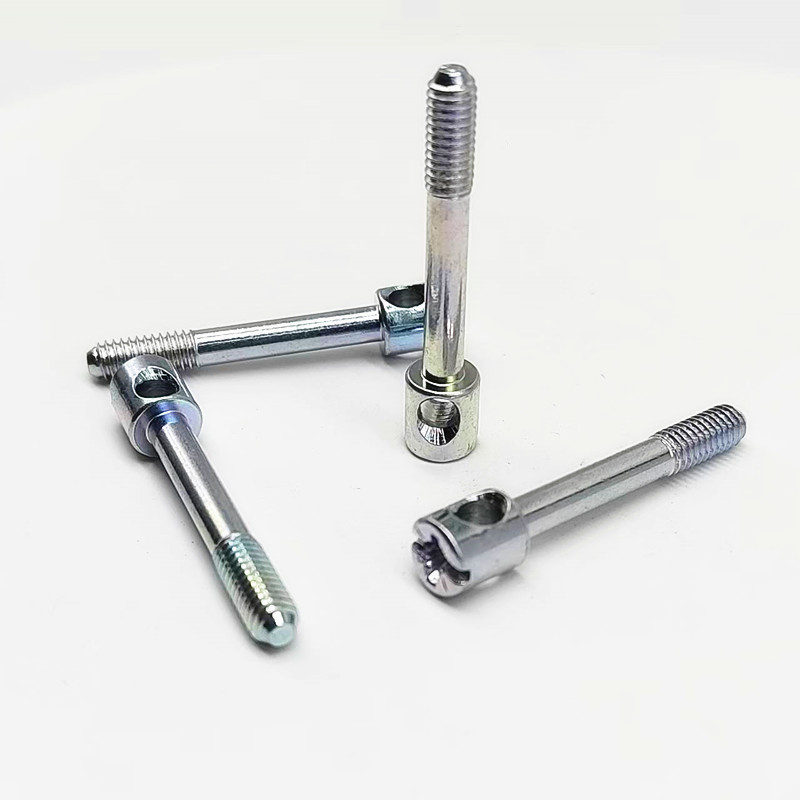 Parafusos perfurados de Phillips eletrogalvanizados em recessos parafusos de medidores parafusos de vedação de chumbo M4*27