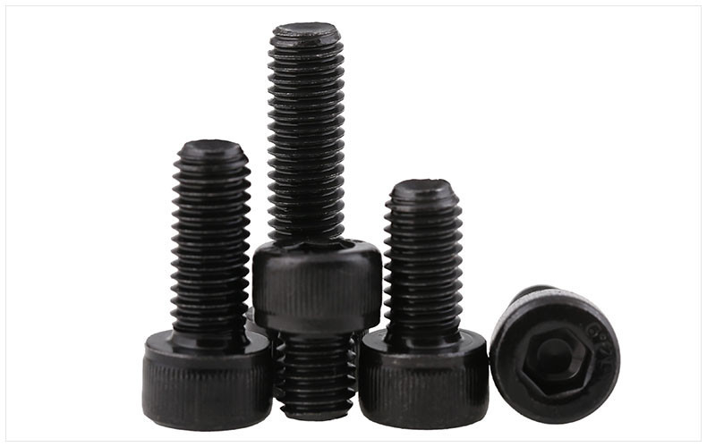 Hexagon Socket Head Screw Bolt 12,9 Grau de Aço de Ligação Negro Dacromet Superfície Hexagon Socket Drive Full Thread For Off Road Wheel Hub Anel Anti Separação