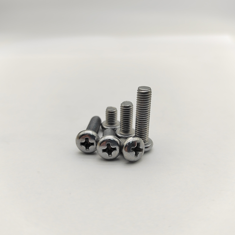 Parafusos para máquinas-cabeça Phillips Pan DIN 7985 M3-M12 revestidos de zinco