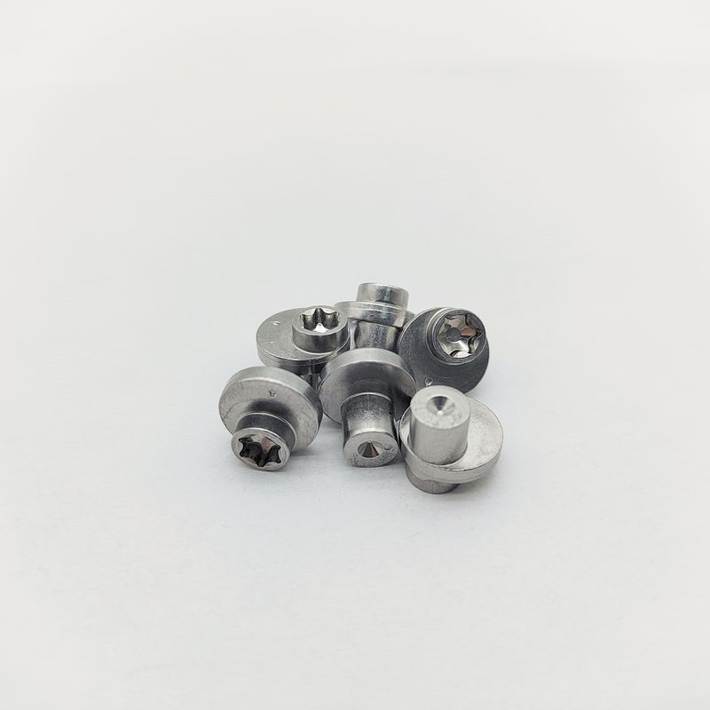 Pino de Bloqueio Excêntrico Aço Inoxidável 316 Parafusos Excêntricos Torx Deslocamento ±0.3-1.0mm Eletropolido