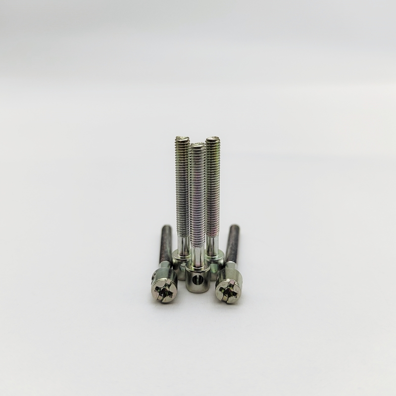 Parafusos de medidor de aço inoxidável 316 de grau marinho - Parafusos de medidor elétrico invioláveis M4 M5 M6