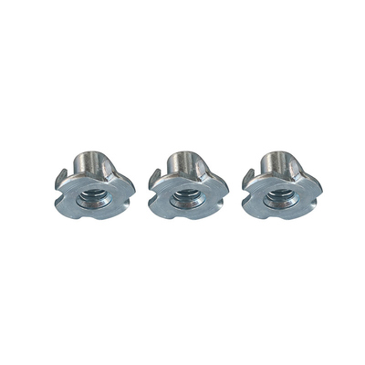 Preto de ZP YZ/porcas de Gray Phosphated Plated Steel T com 4 dentes