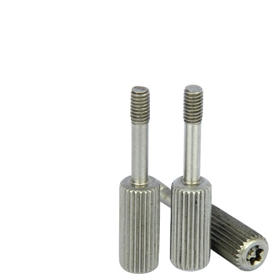 Parafusos Torx inalteráveis de aço inoxidável, parafusos resistentes da calcadeira principal do botão