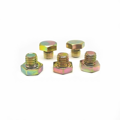 Parafusos/rebites decorativos do cubo da roda de aço inoxidável 13,0 mm HEX externo hexagonal pregos decorativos