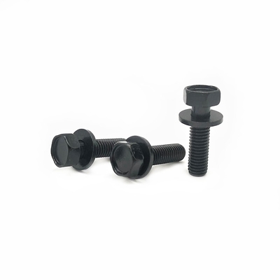 Parafuso combinado hexagonal externo Dacromet revestido com almofada plana 35 mm