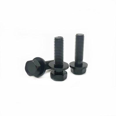 10.9 Grau Hexagonal combinado parafuso parafuso com almofada plana e Dacromet revestido exterior