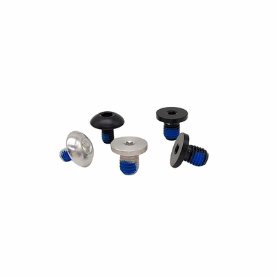 Personalização de parafusos adesivos hexagonais 316L de aço inoxidável com parafusos adesivos azuis