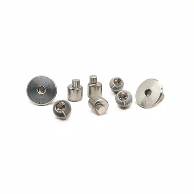 304 aço inoxidável Excentric Nail não padrão Rivet Hexagon Excentric Riveting Nail
