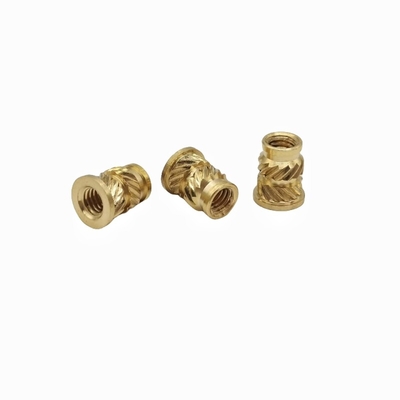 Duplo Twill Copper Nut Copper Insert Copper Flower Mother Hot Melt Injection Nut Copper Insert Nut