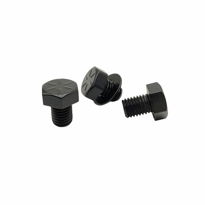 8.8 Grau de aço inoxidável Hexagonal Externo parafusos de pintura Branco Preto Externo Hexagonal