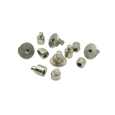 Fábrica por atacado Custom 304 aço inoxidável excêntrico porta e janela rebites Rebites de ajuste de dobradiça excêntrico rápido.