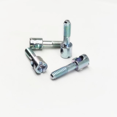 Parafusos de vedação de chumbo Phillips parafusos de buraco ranhurado galvanizados parafusos de medidor elétrico M4*14