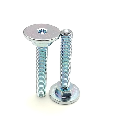 Parafusos Torx para Madeira de Alta Resistência para Decks e Estruturas de Madeira, Design Anti-Camout, Pino de Acionamento Hexagonal, Comprimento 15,0mm, Ferragens