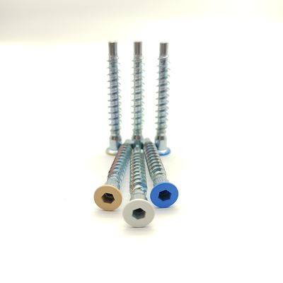 Parafusos autoatarraxantes para móveis com sextavado interno em aço inoxidável 304 A2-70