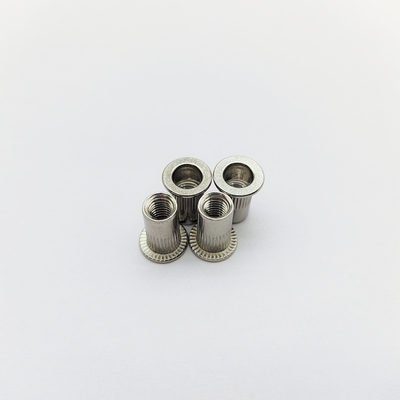 Nozes de rivetas de aço inoxidável 304 M4 a M8 para painéis finas