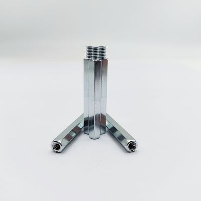 Parafuso Distanciador Sextavado de Aço Inoxidável M4-M12 10-100mm Zincado Azul