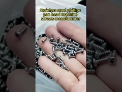 Parafusos de auto-toque para cabeça de panela Phillips para plactis