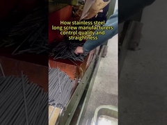 Guanbiao Screws tem sido especializada na produção de parafusos longos e parafusos personalizados para mais