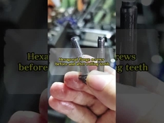 Parafusos de auto-toque mais fortes e mais rápidos de instalação