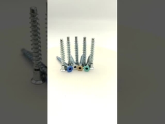 Parafusos de ligação de móveis Hex Socket Countersunk Self-Tapping Zinc Coated DIY & OEM