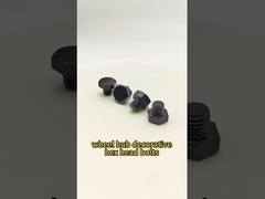 parafusos sextavados decorativos do cubo da roda