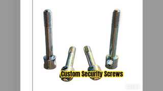 Parafusos de segurança de aço inoxidável personalizados M10 30