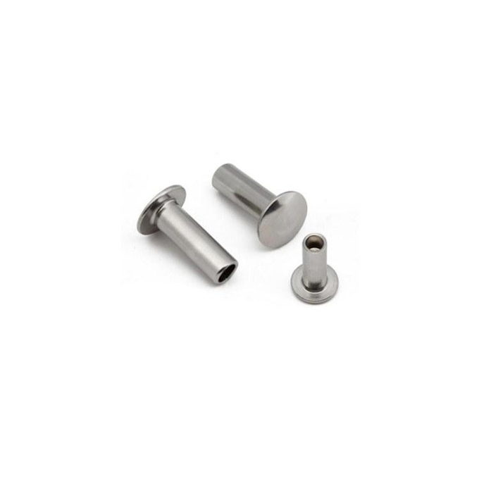 O alumínio do rebite rebita os rebites Semi-tubulares de Pan Head Aluminum dos rebites Semi-tubulares de alumínio